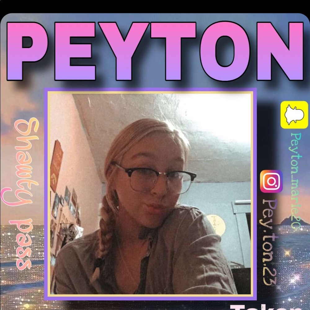 Meet your Posher, Peyton